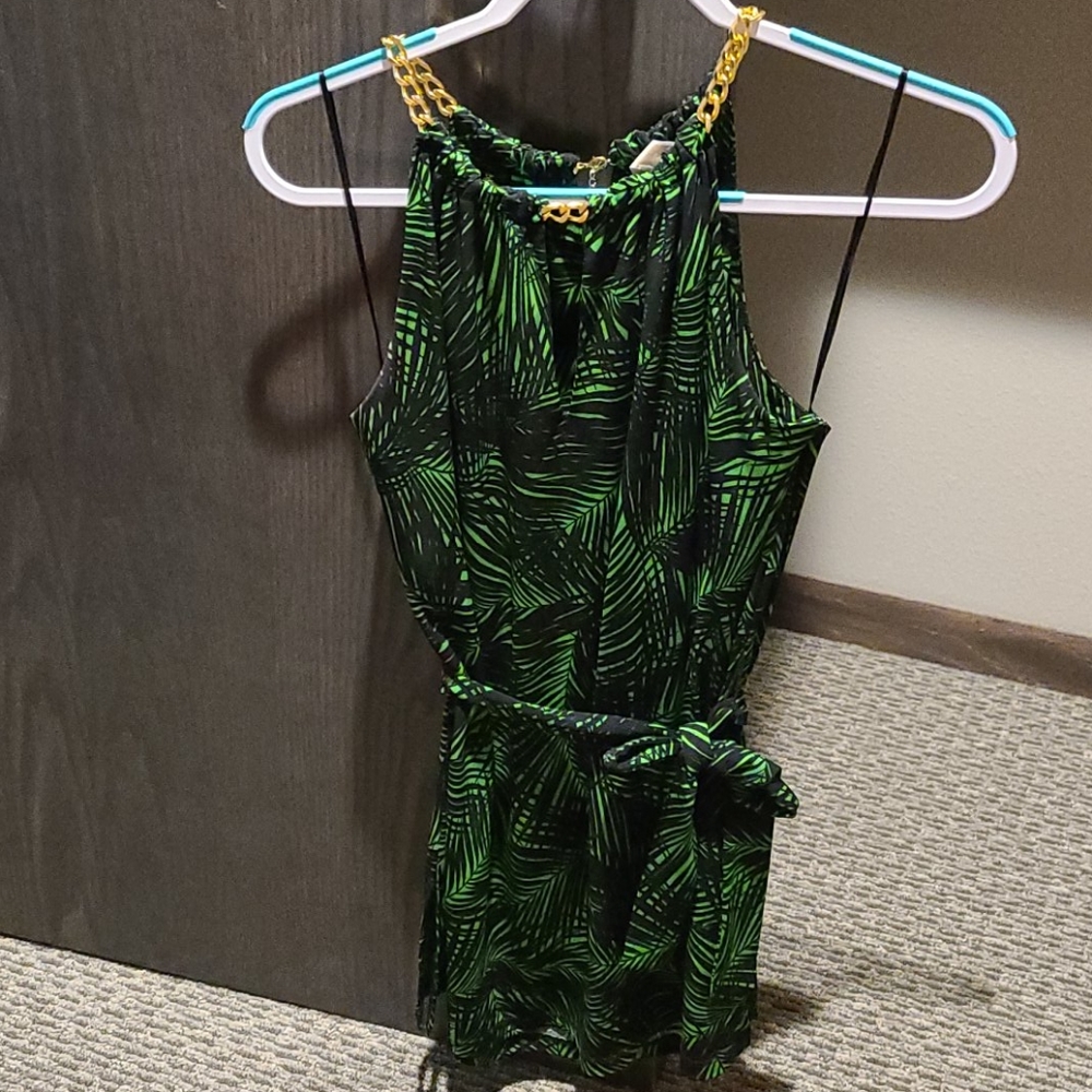 Michael kors chain halter top